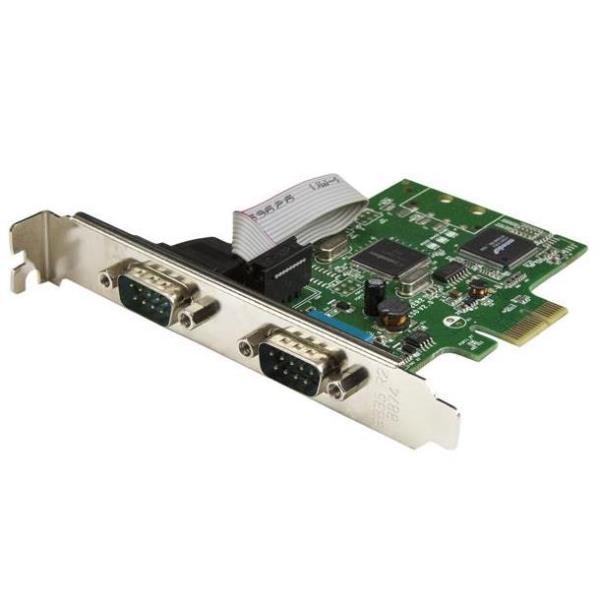 StarTech.com Scheda Seriale PCI Express da 2 porte …